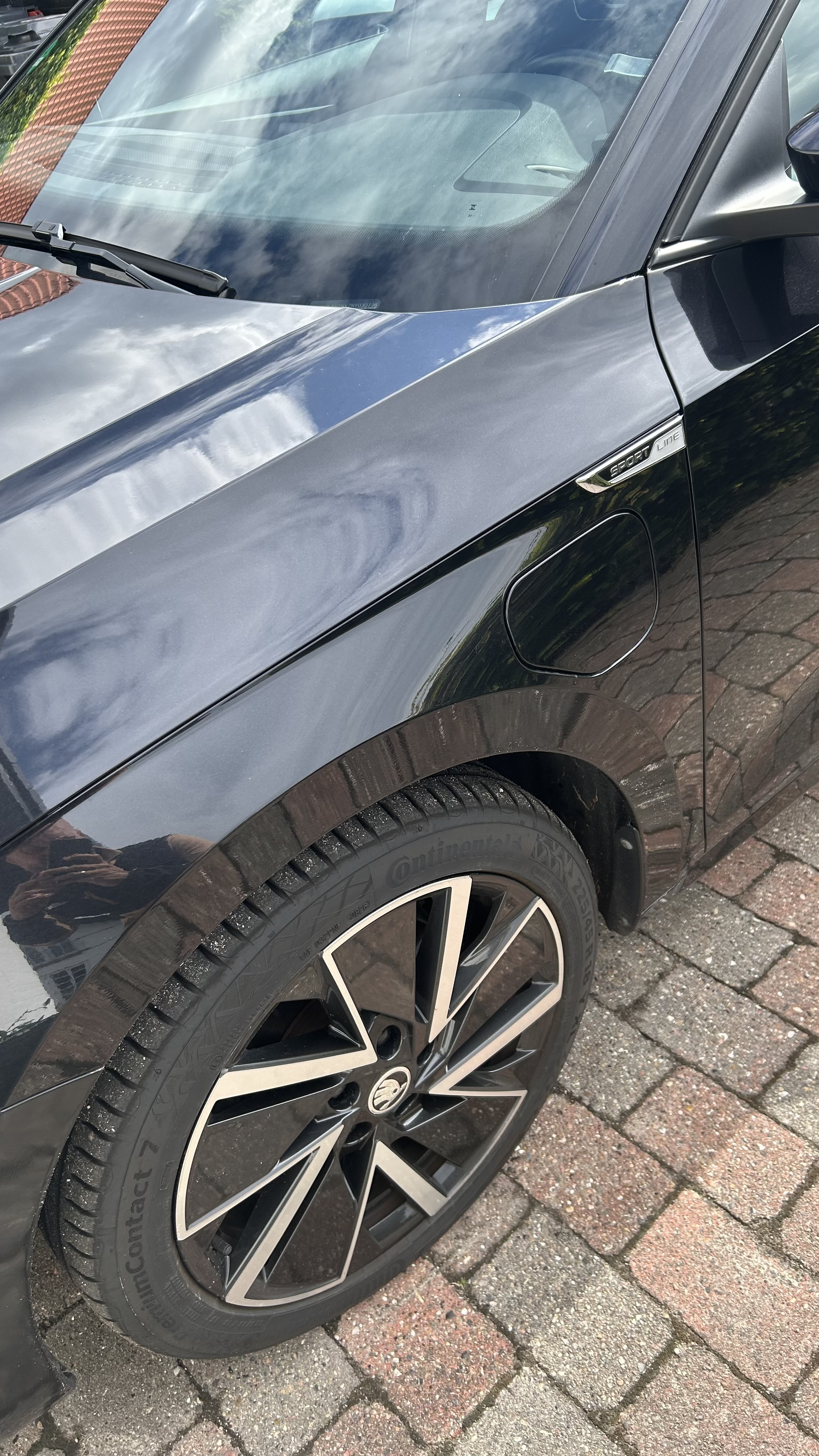 Sort Skoda Octavia fra 2022