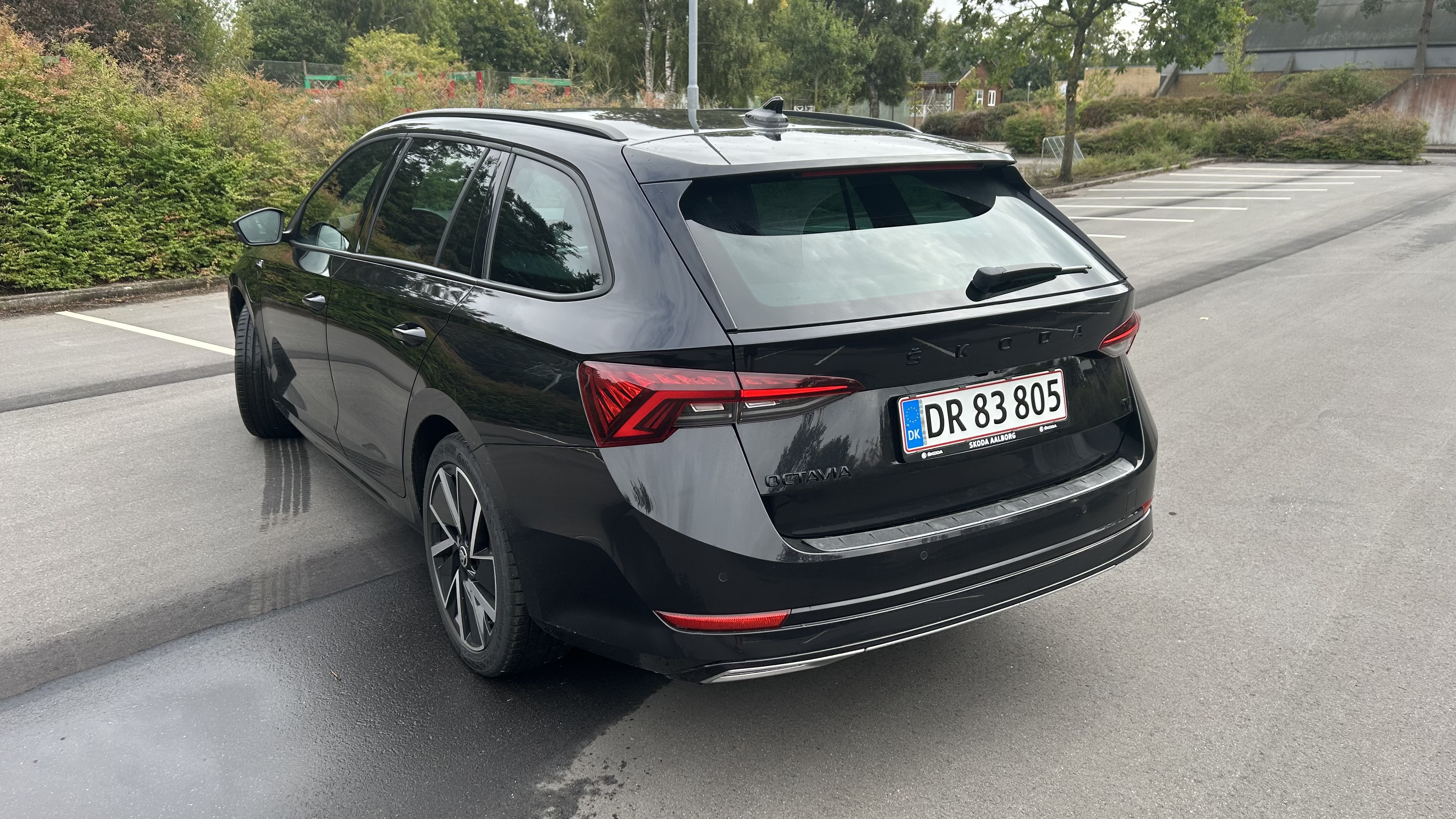 Sort Skoda Octavia fra 2022