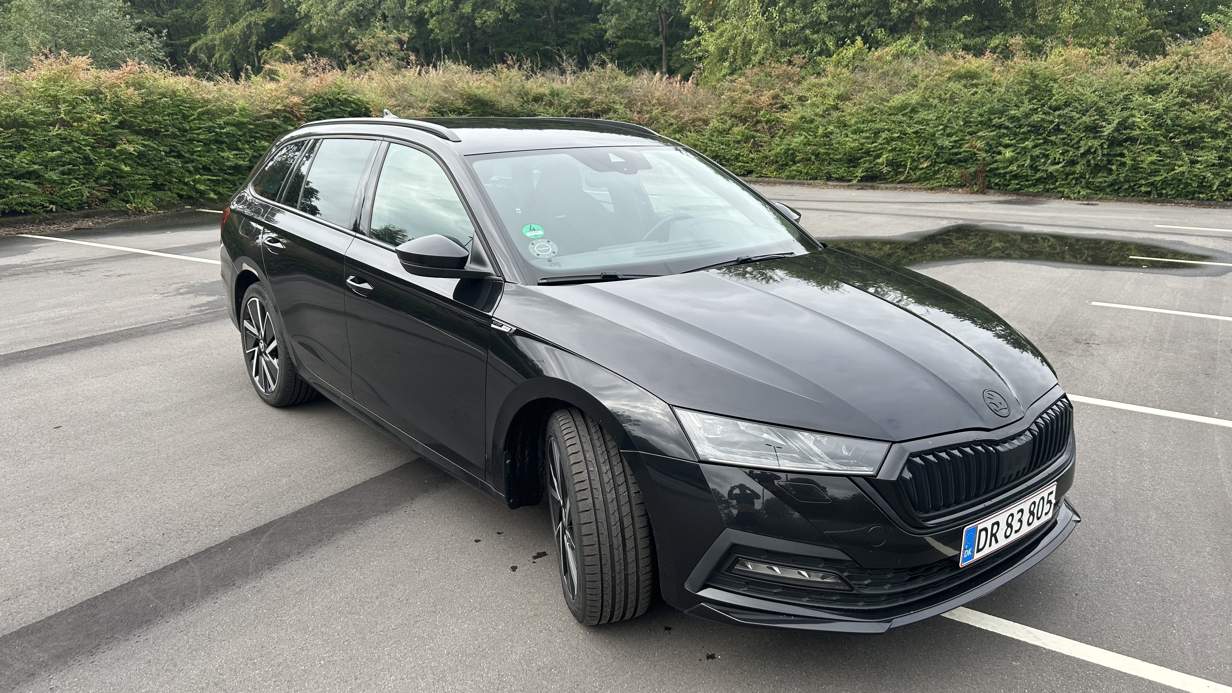 Sort Skoda Octavia fra 2022