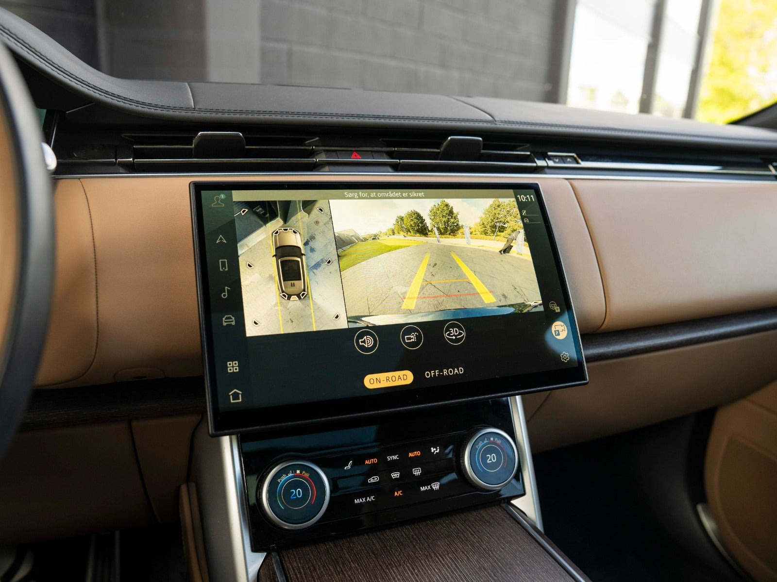 Grøn Land Rover Range Rover fra 2023