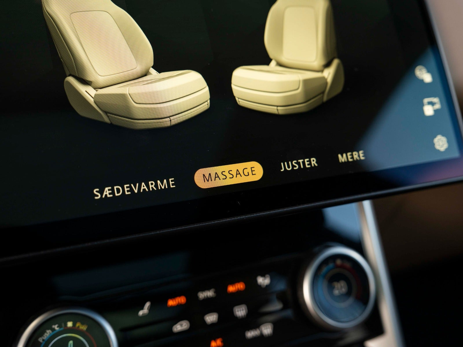 Grøn Land Rover Range Rover fra 2023