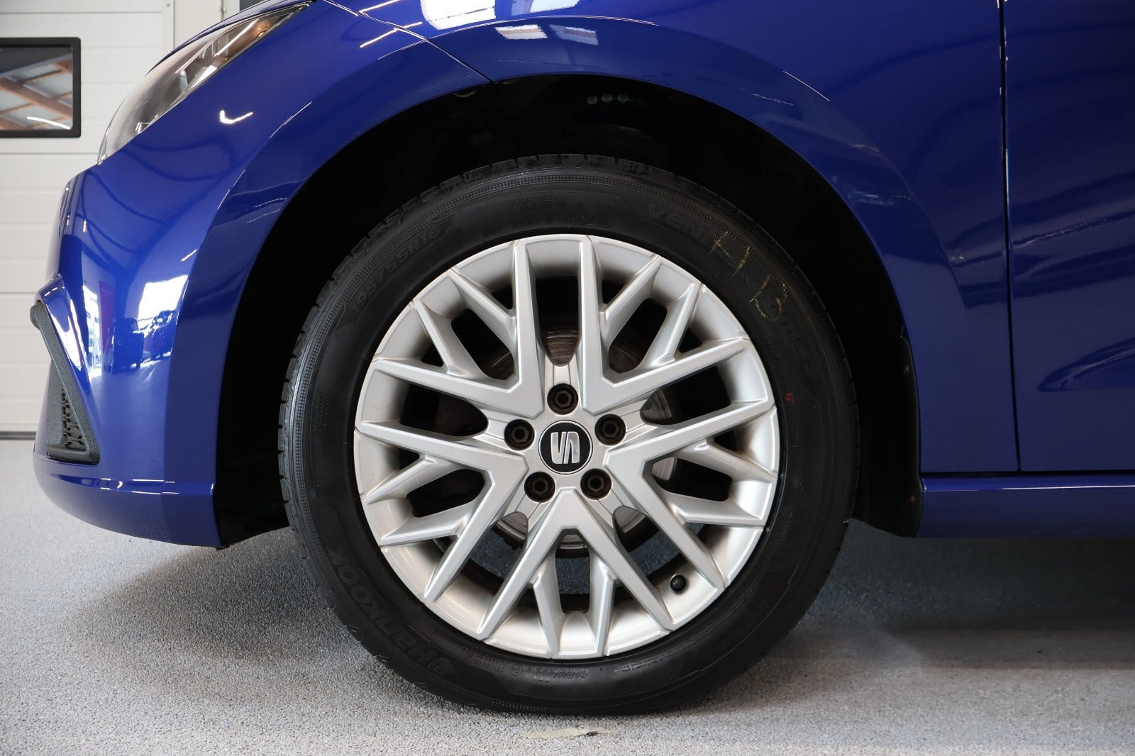 Blå Seat Ibiza fra 2019