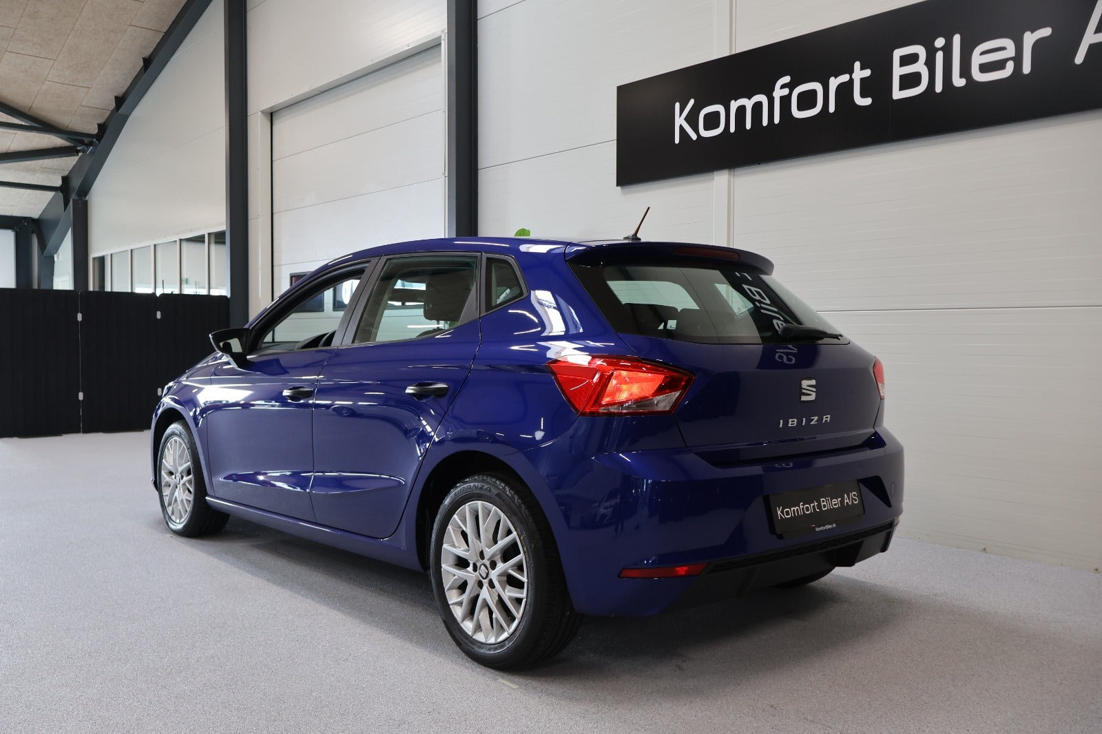 Blå Seat Ibiza fra 2019