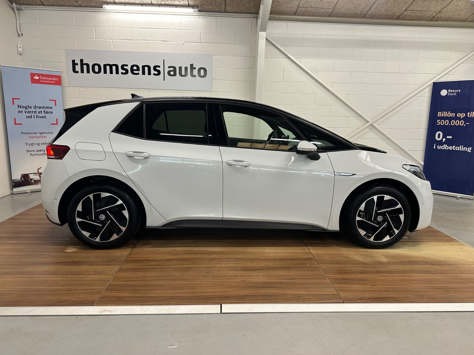 Grøn VW ID.3 fra 2023