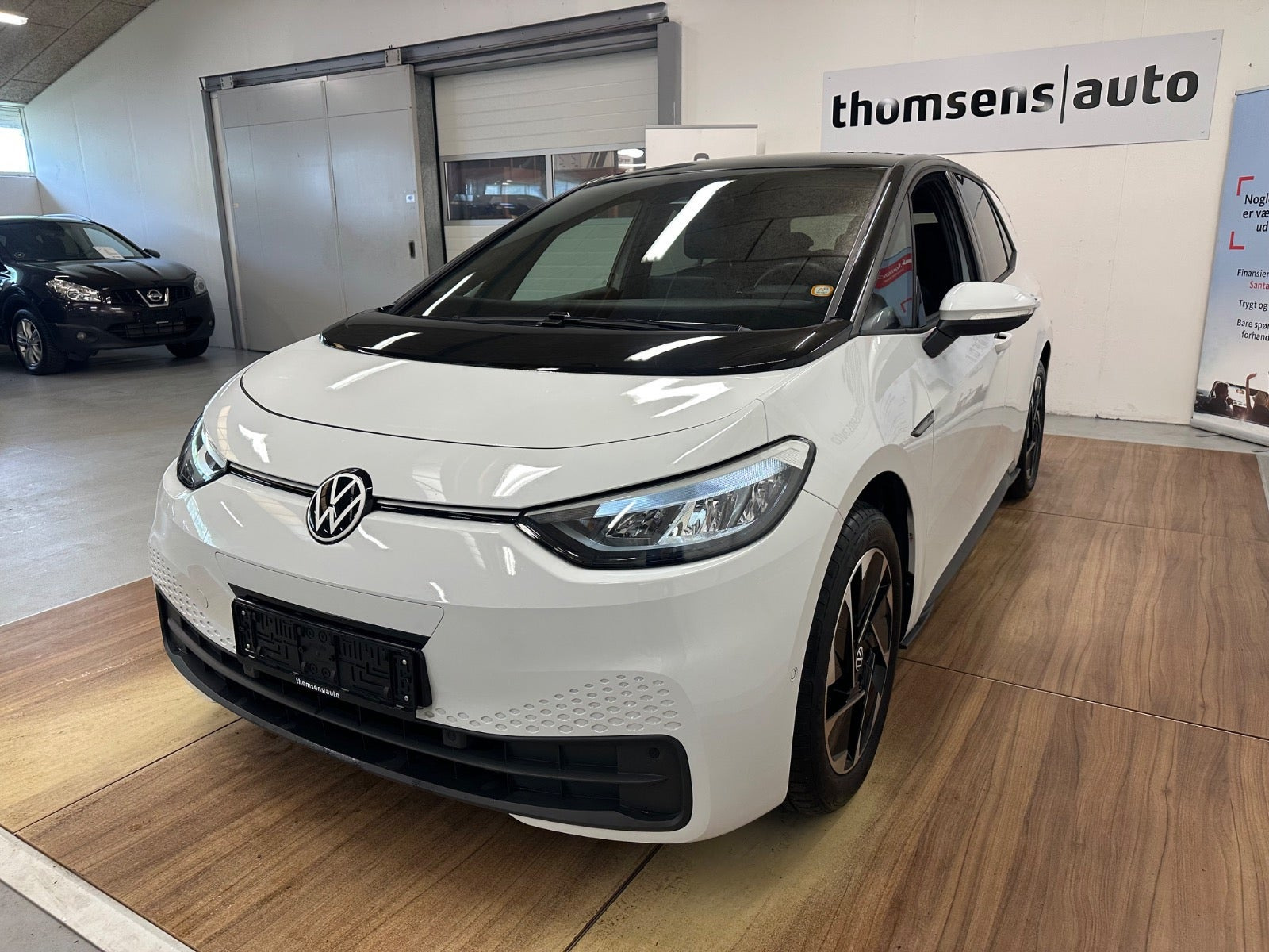 Grøn VW ID.3 fra 2023