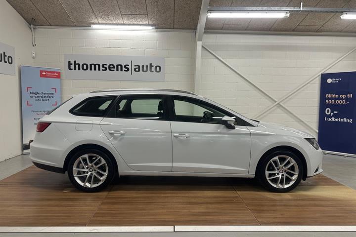 Hvid Seat Leon fra 2015