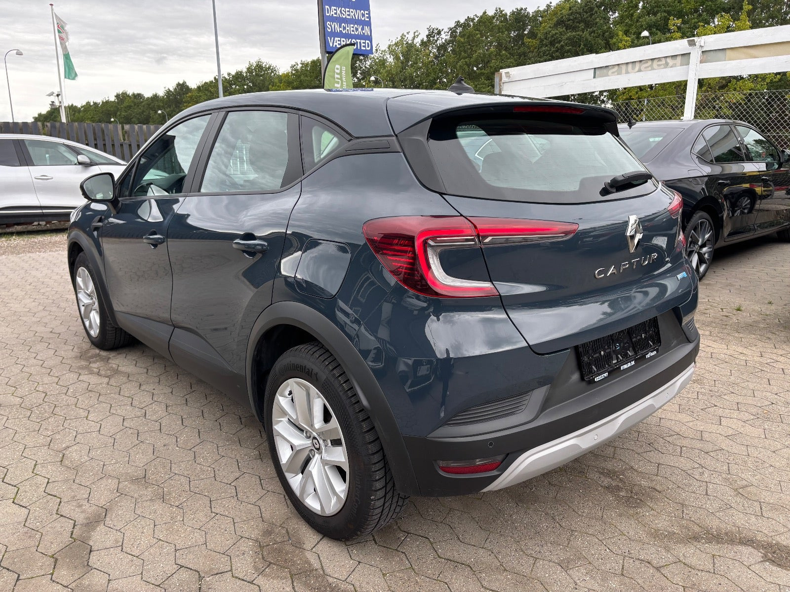 Hvid Renault Captur fra 2022