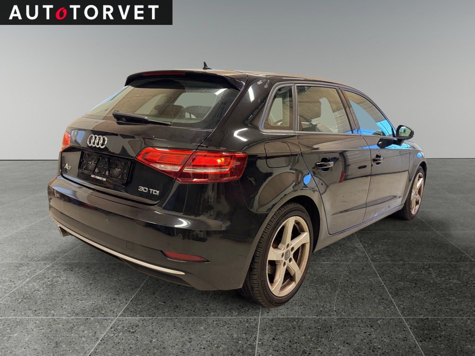 Sort Audi A3 fra 2019