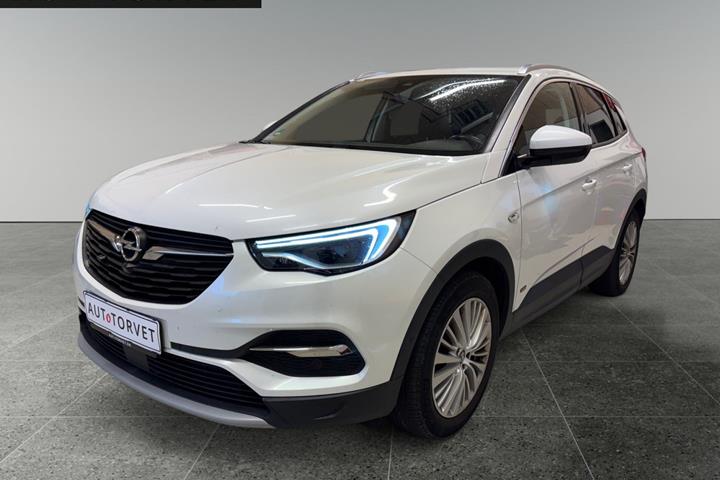 Hvid Opel Grandland X fra 2020