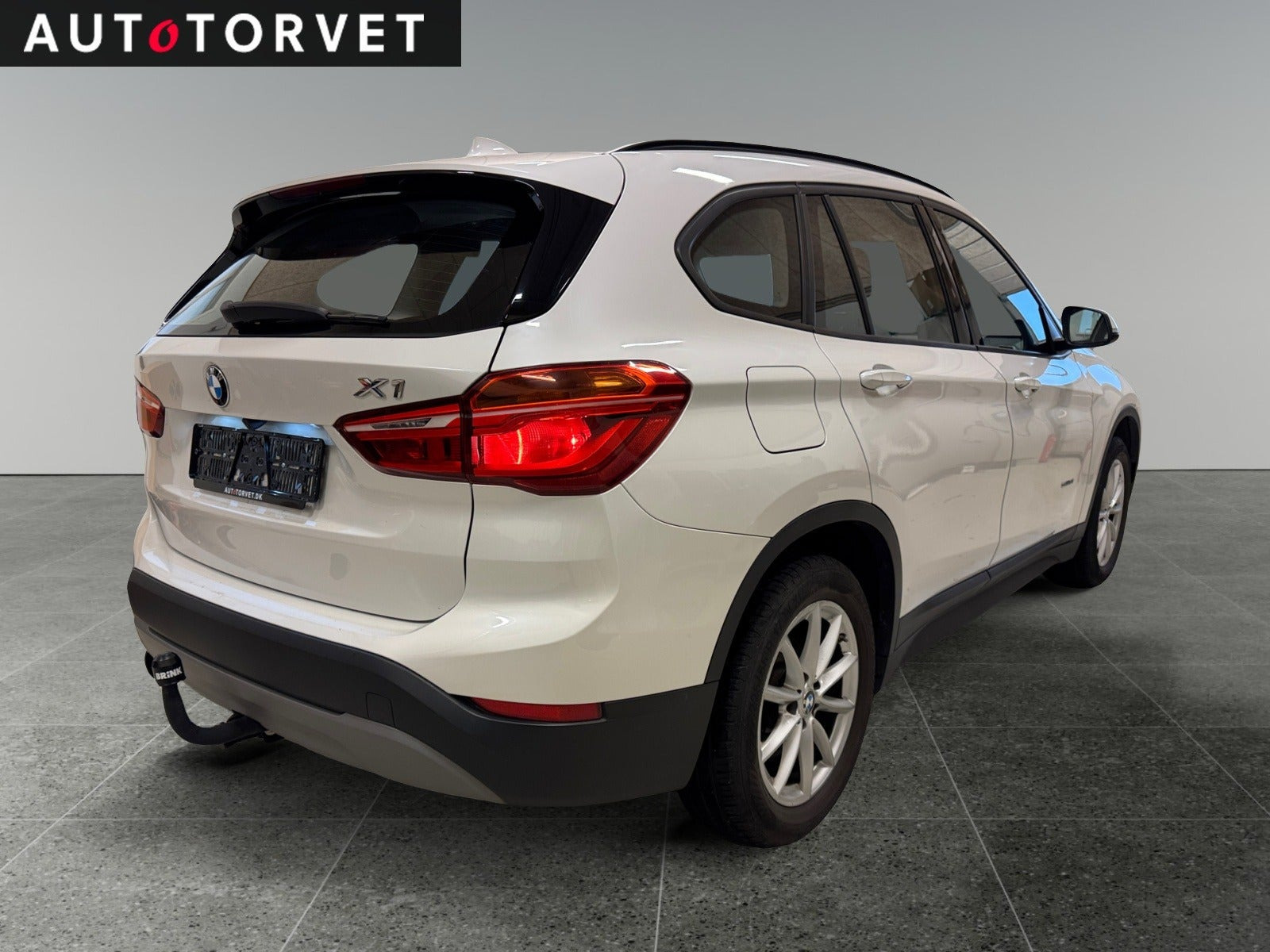 Hvid BMW X1 fra 2018