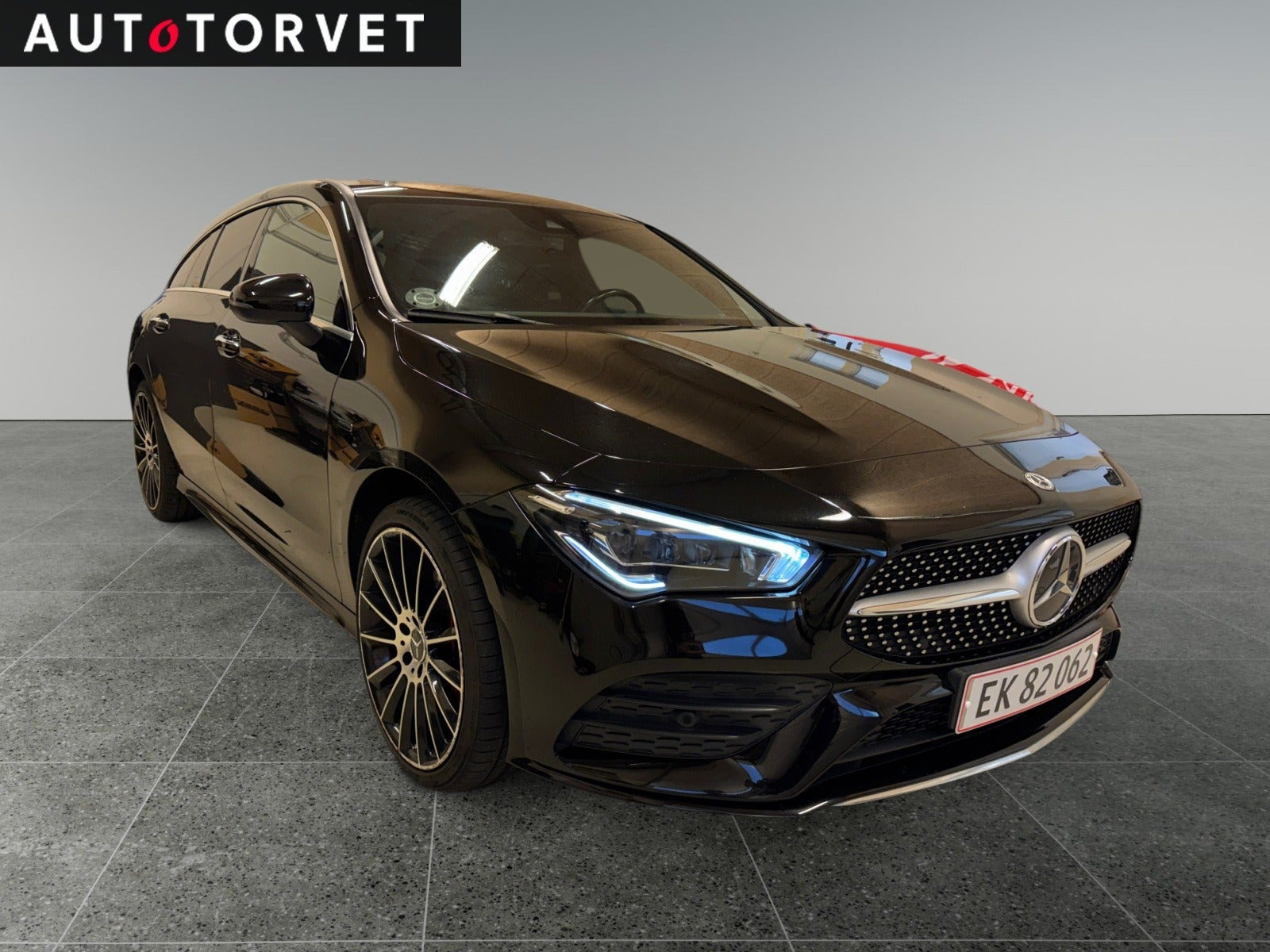 Sort Mercedes CLA250 e fra 2021