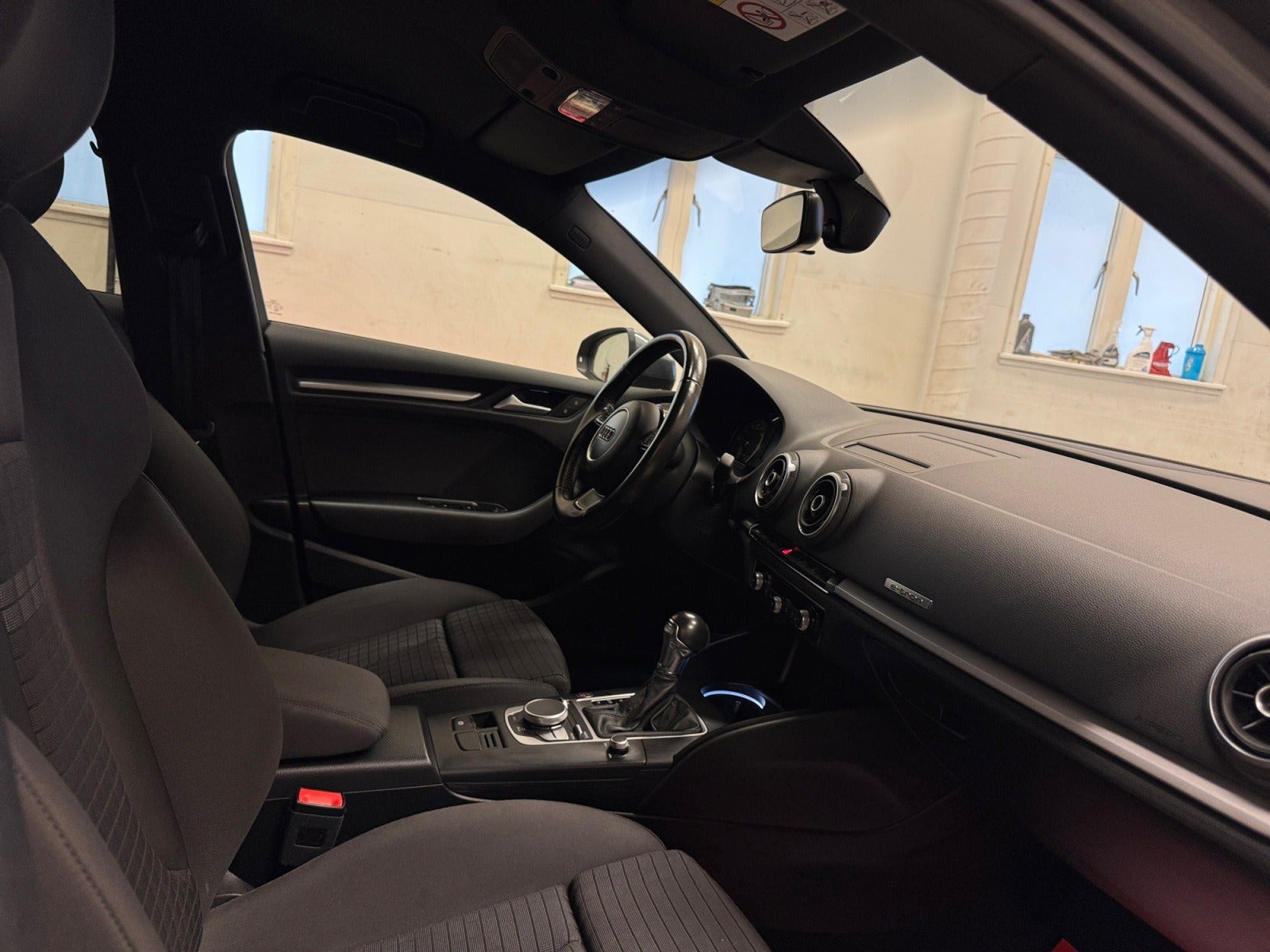 Sort Audi A3 fra 2015