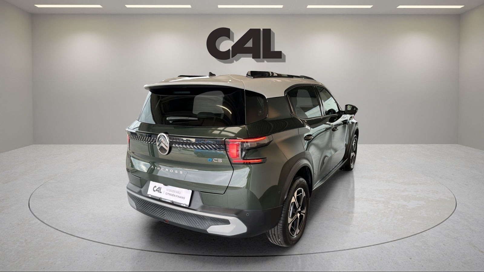 Grøn Citroën e-C3 Aircross fra 2025