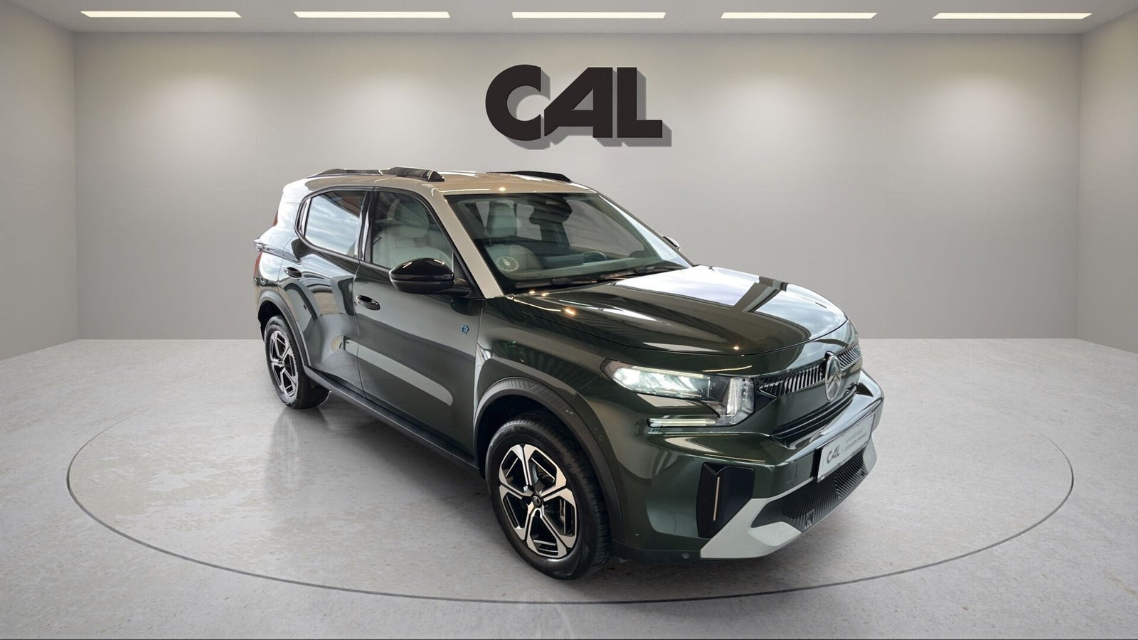 Grøn Citroën e-C3 Aircross fra 2025