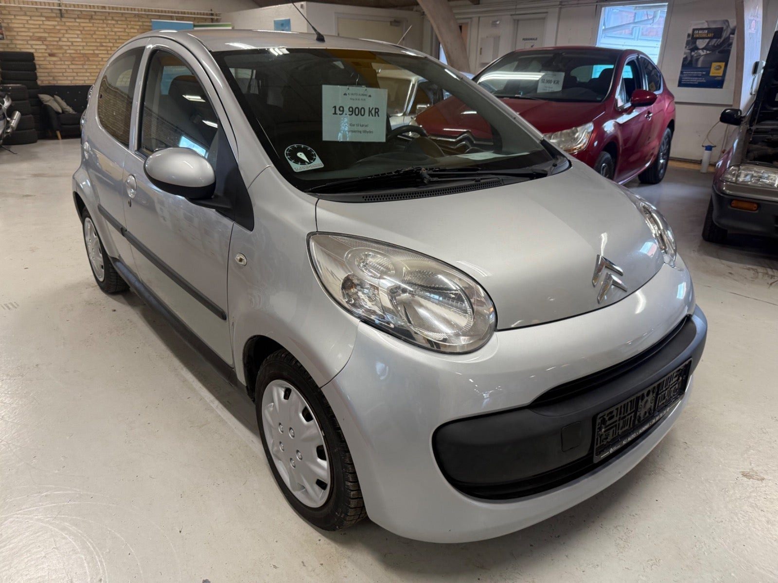 Grå Citroën C1 fra 2007