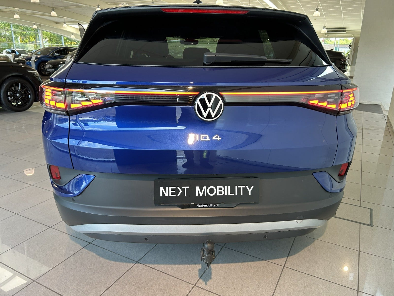 Blå VW ID.4 fra 2023