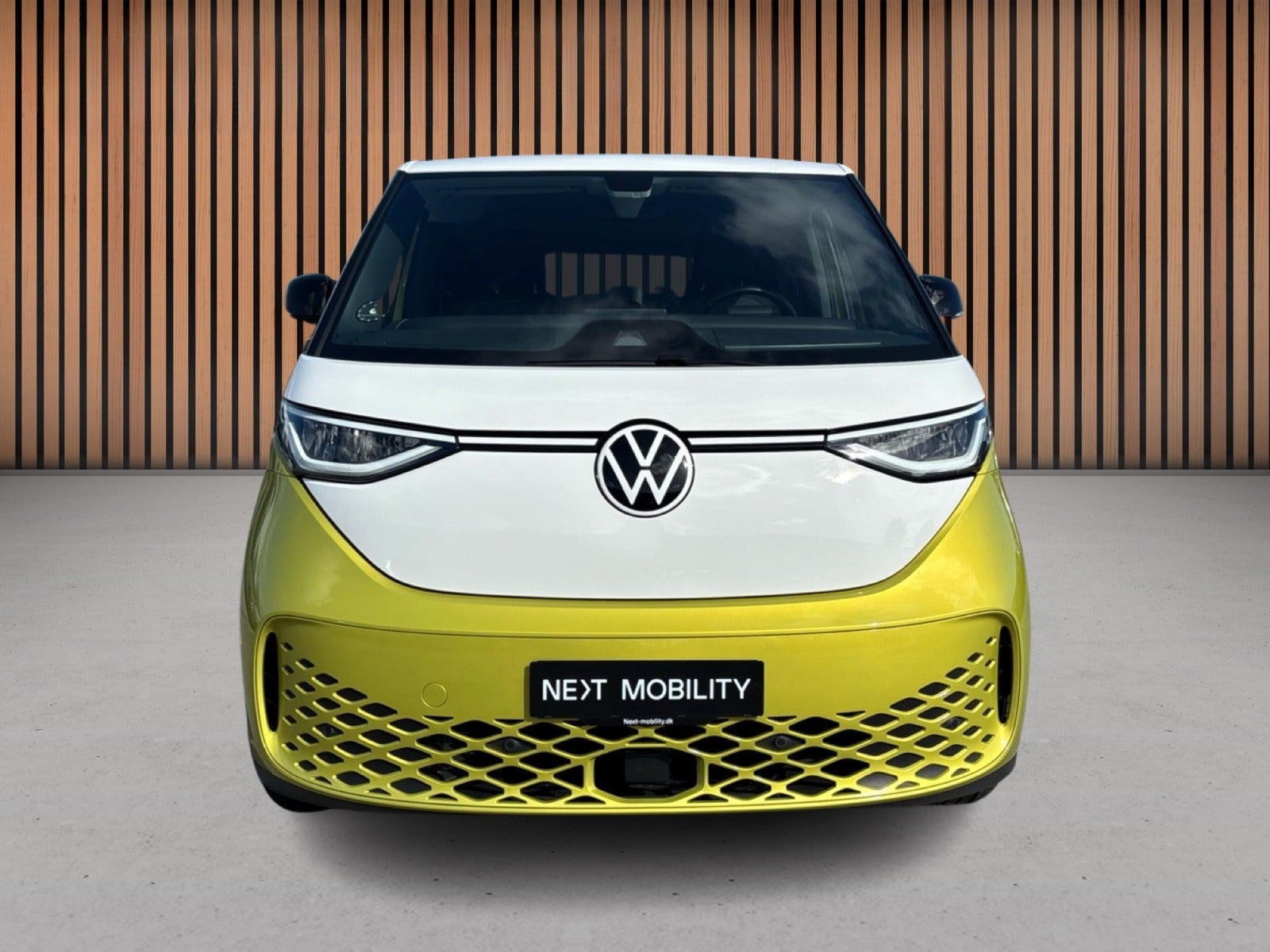 Gul VW ID.Buzz fra 2023