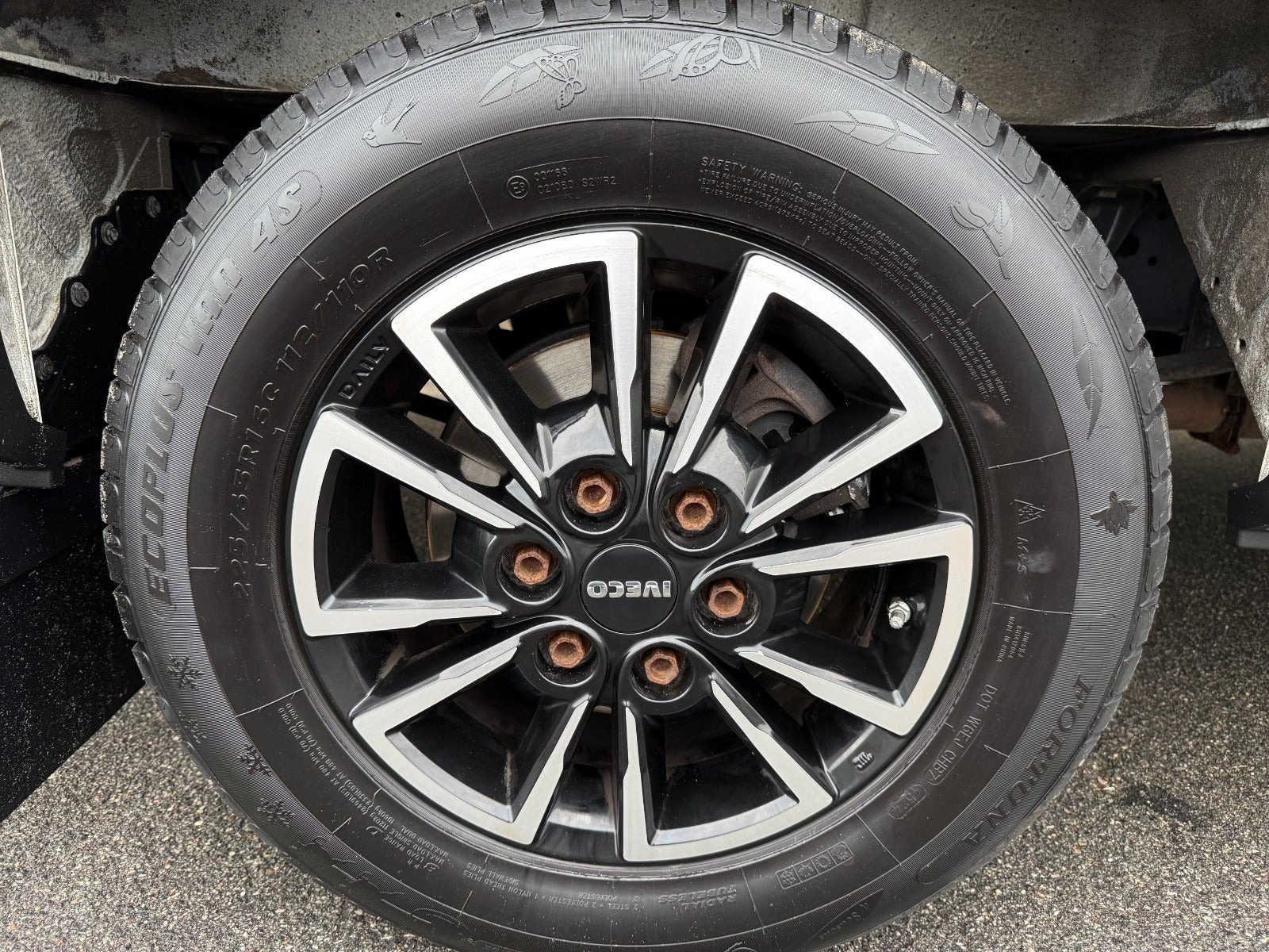 Hvid Iveco Daily fra 2022