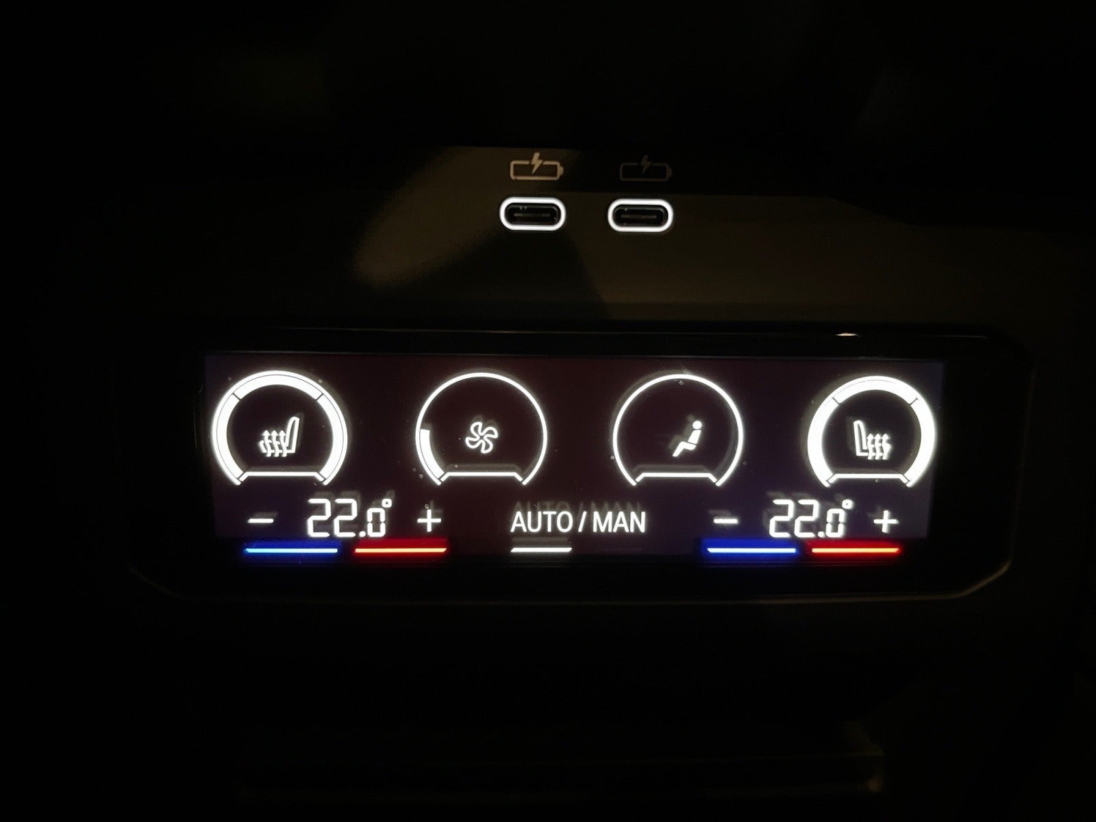 Grå BMW i5 fra 2026