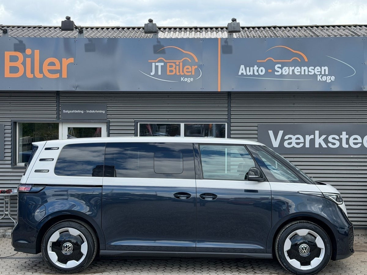 Blå VW ID.Buzz fra 2026