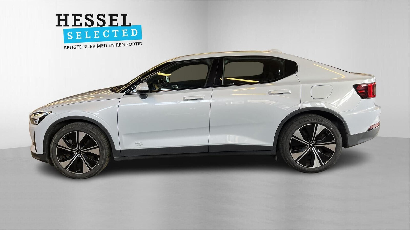 Hvid Polestar 2 fra 2022