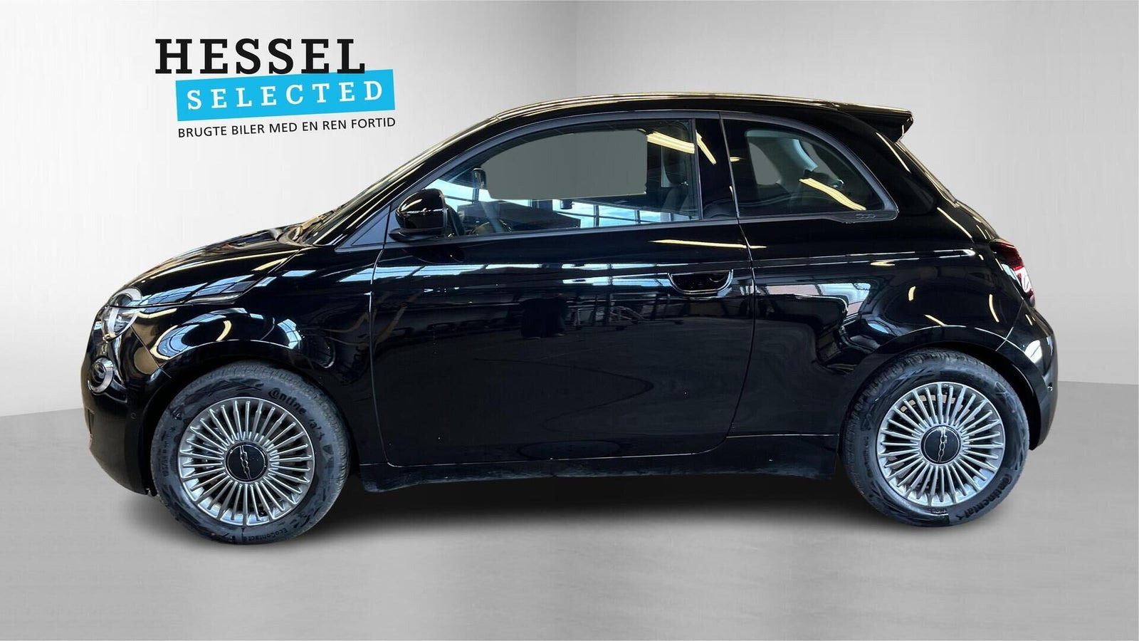 Sort Fiat 500e fra 2024