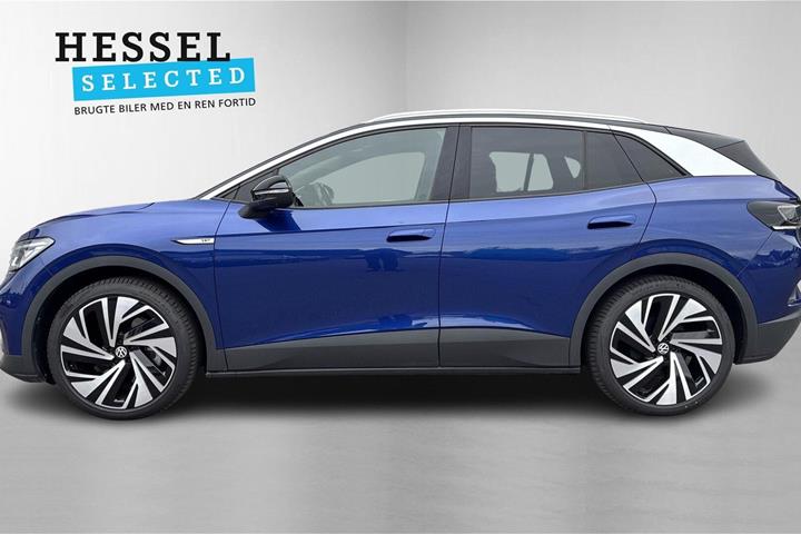 Blå VW ID.4 fra 2021
