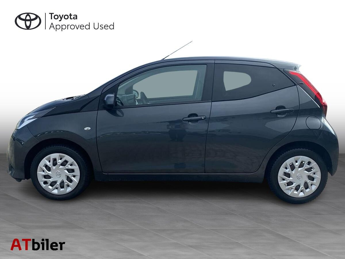 Sort Toyota Aygo fra 2020