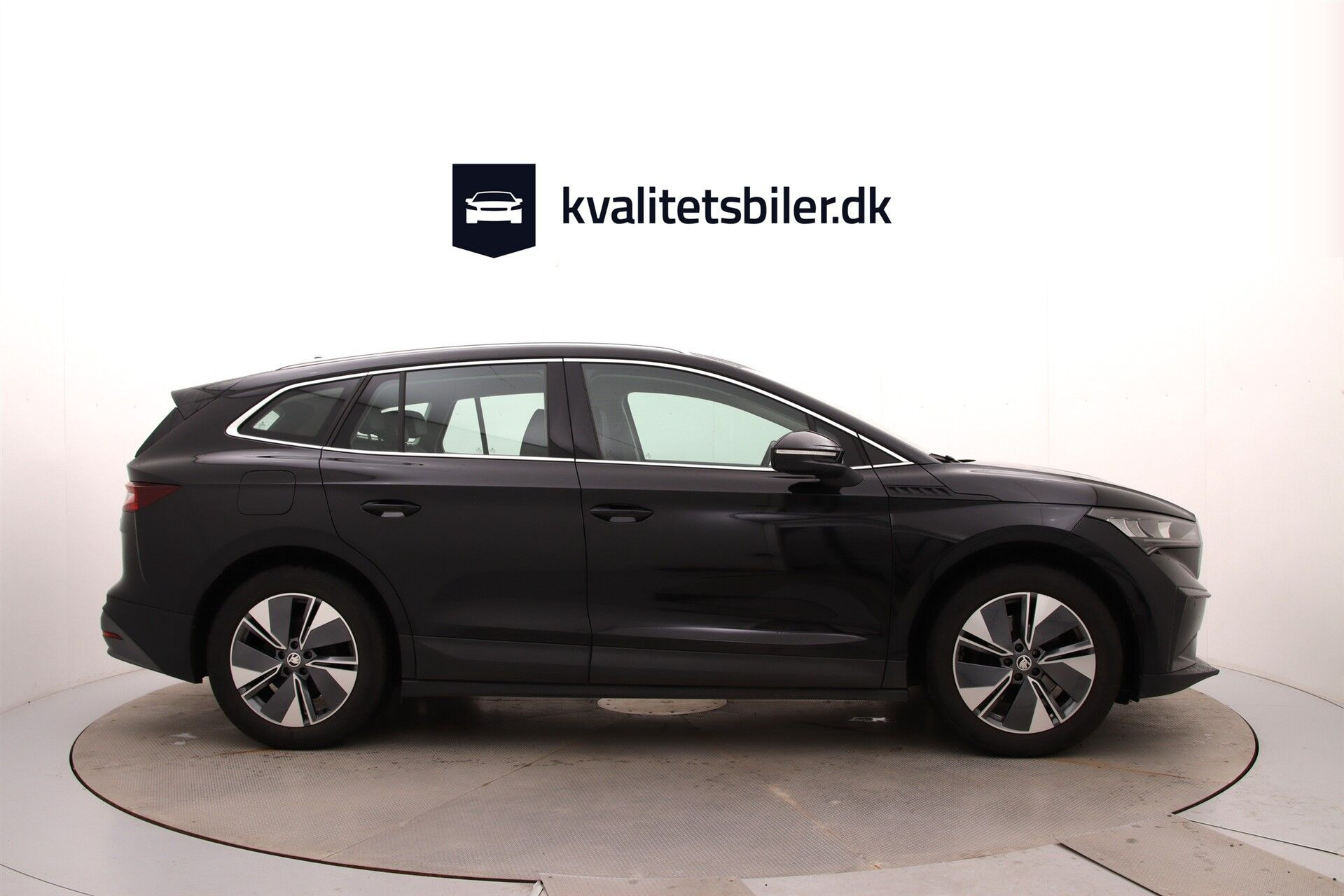 Sort Skoda Enyaq fra 2023
