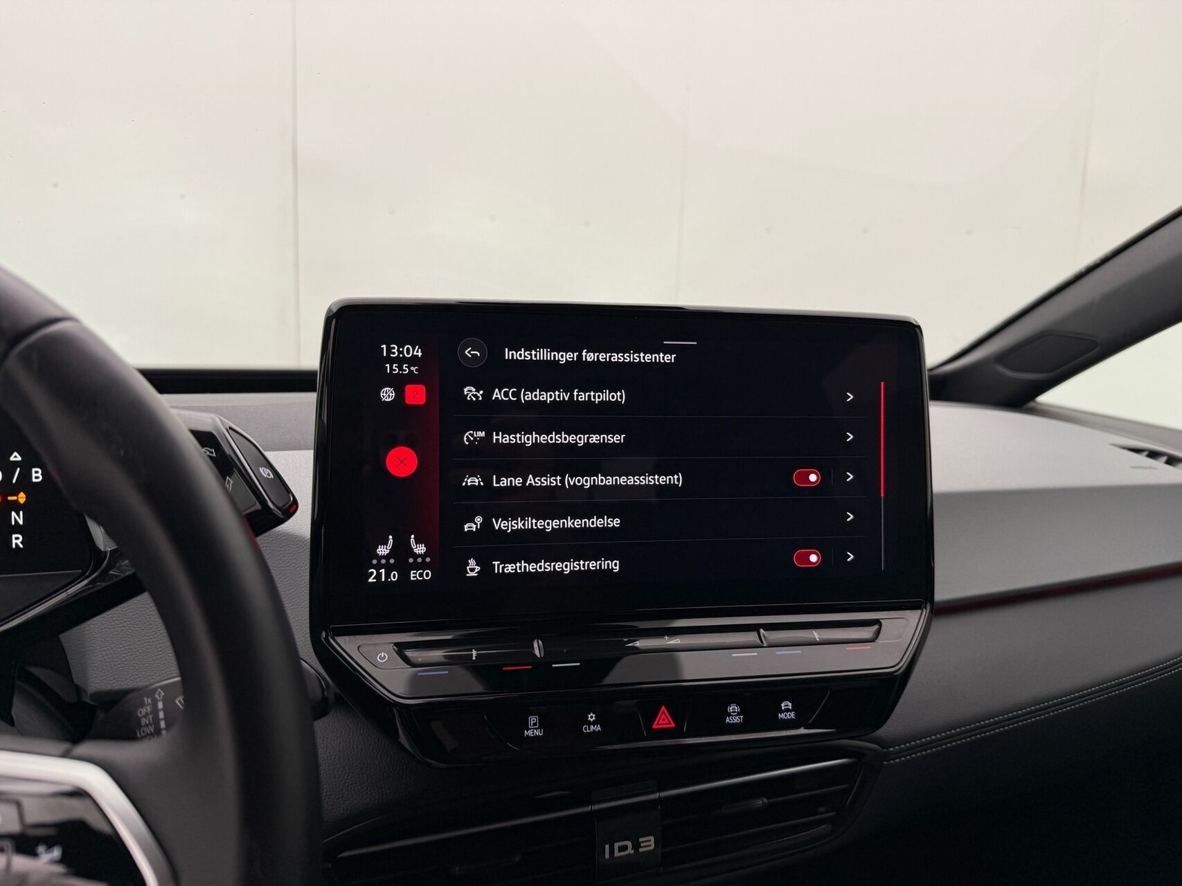 Grå VW ID.3 fra 2024