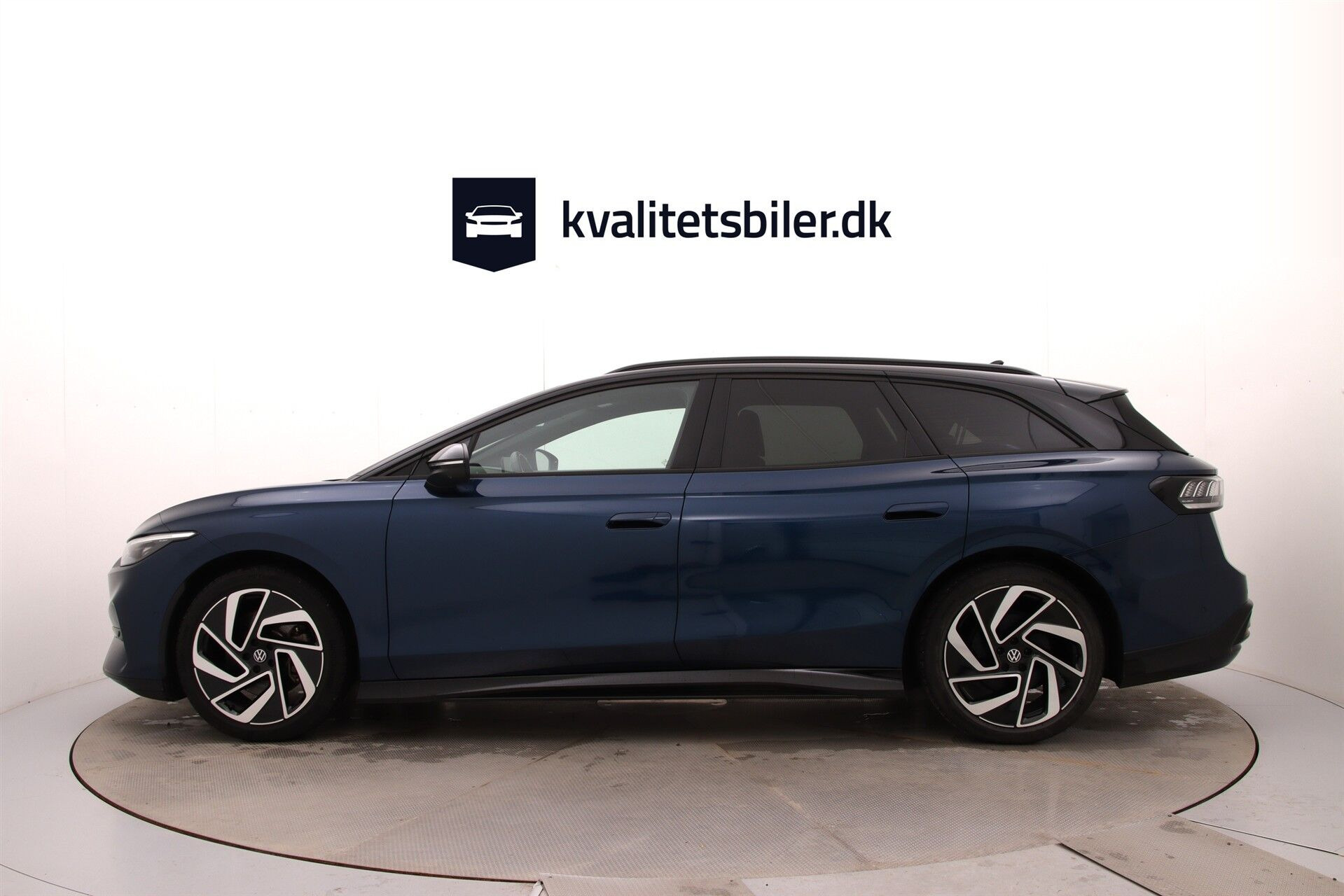 Blå VW ID.7 fra 2025