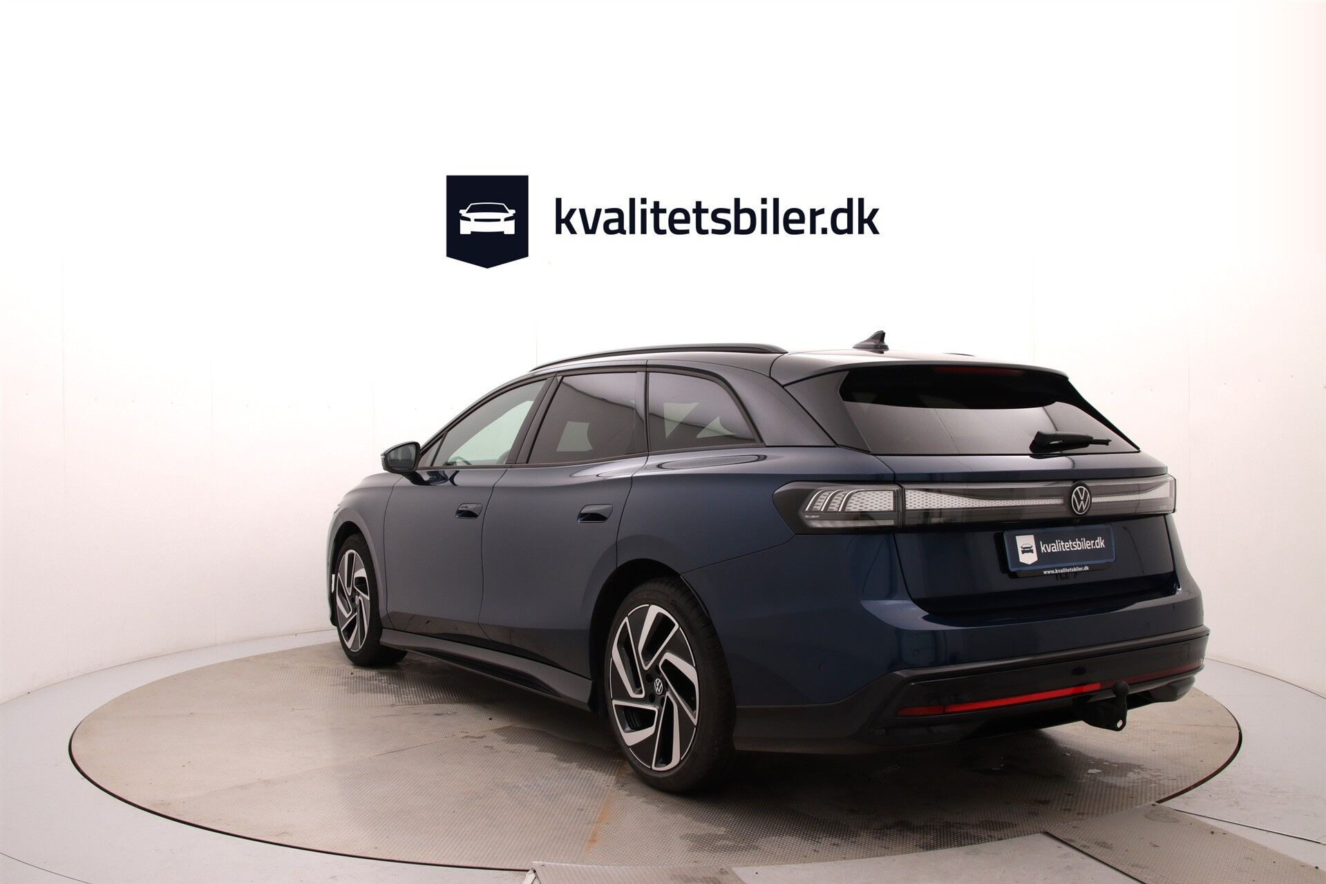 Blå VW ID.7 fra 2025
