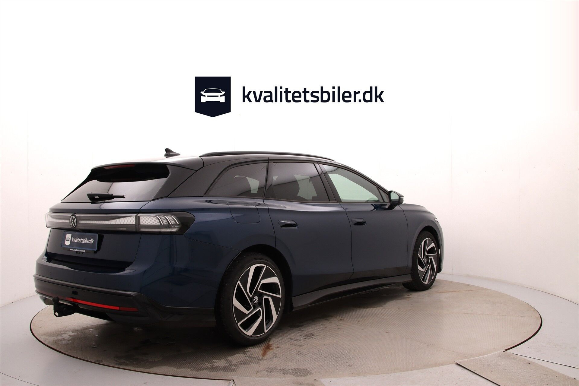 Blå VW ID.7 fra 2025