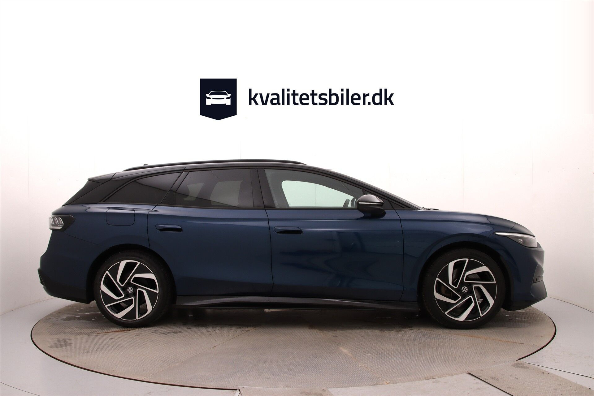 Blå VW ID.7 fra 2025