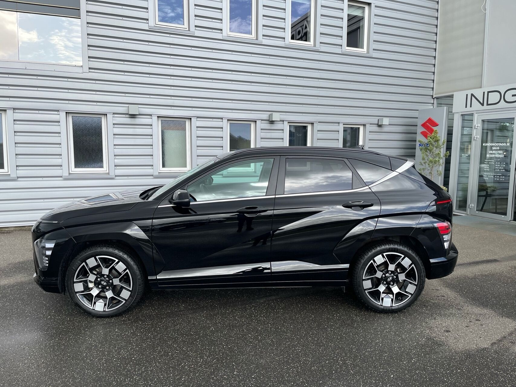 Sort Hyundai Kona fra 2024
