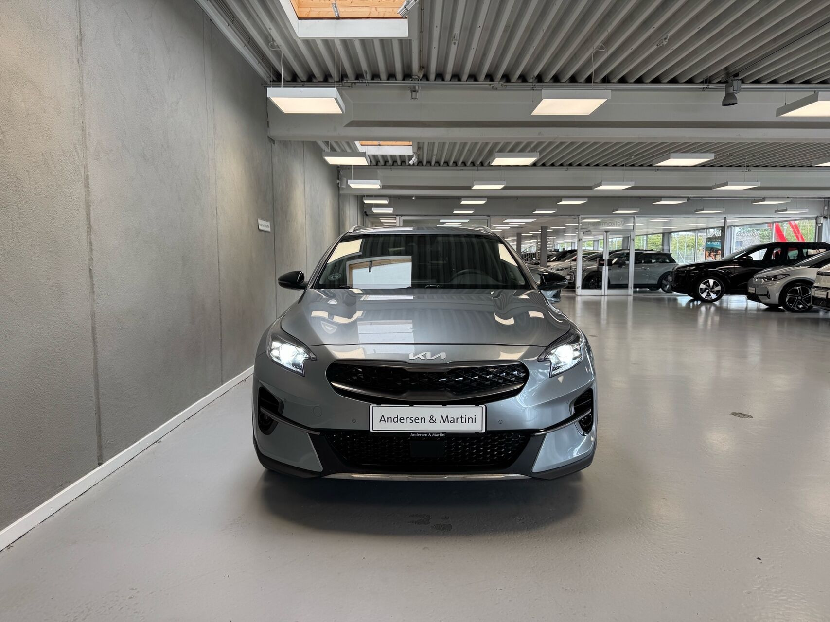Sølv Kia XCeed fra 2021