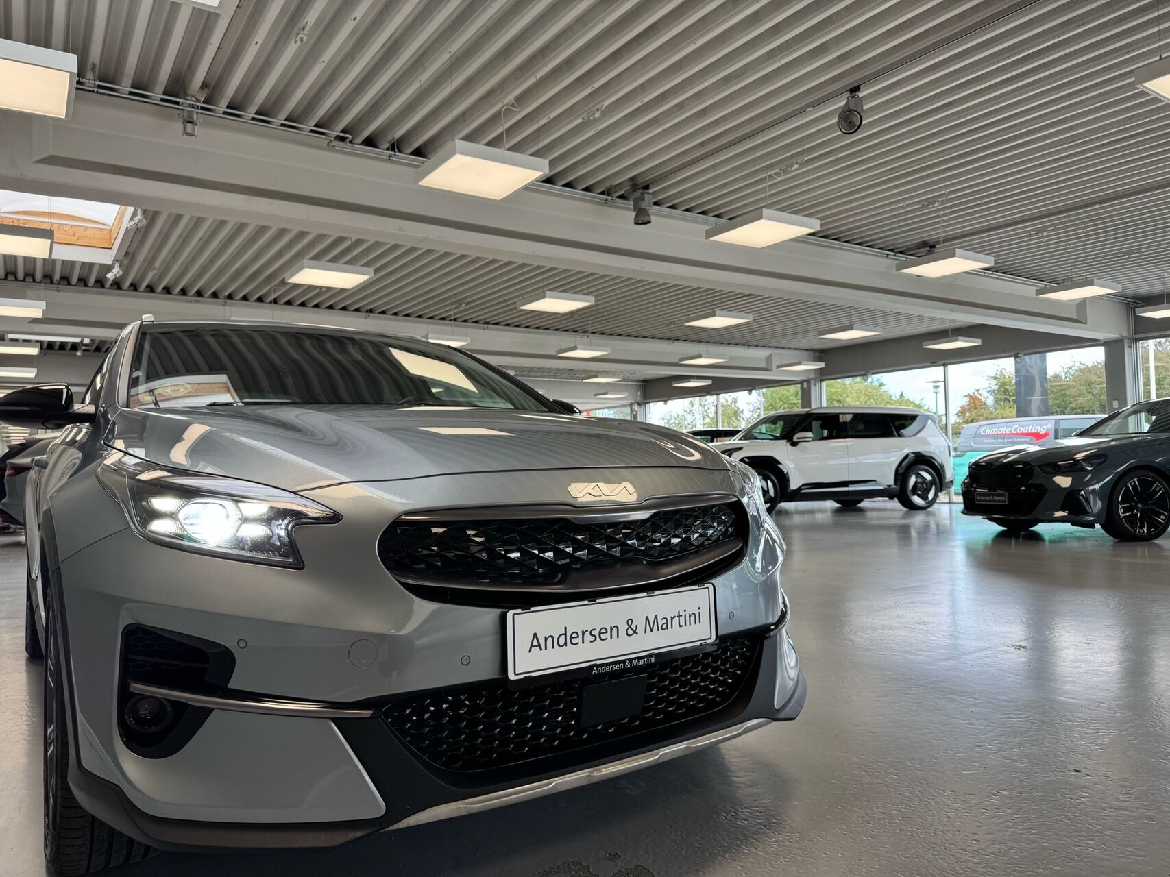 Sølv Kia XCeed fra 2021