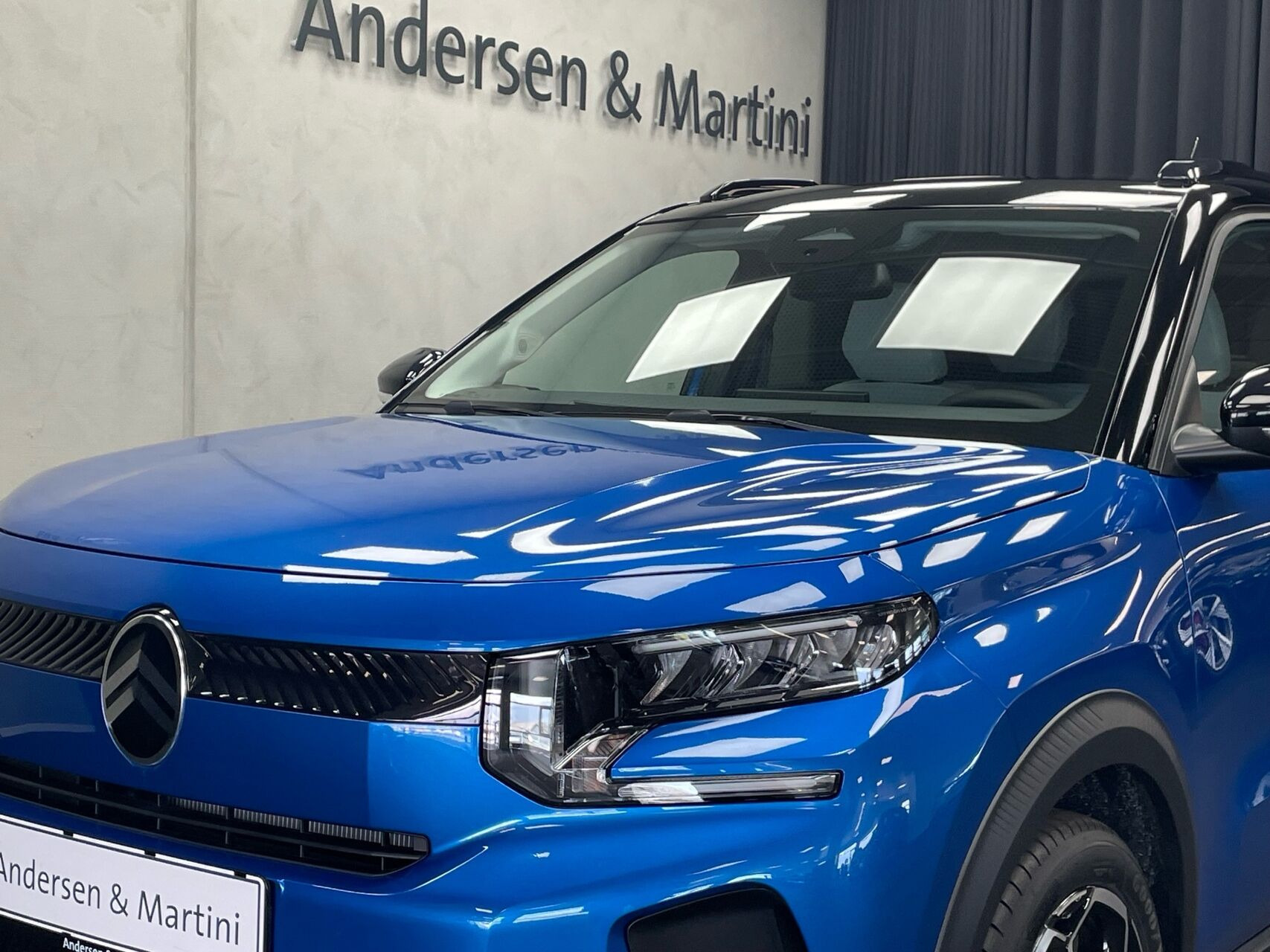 Blå Citroën ë-C3 fra 2025