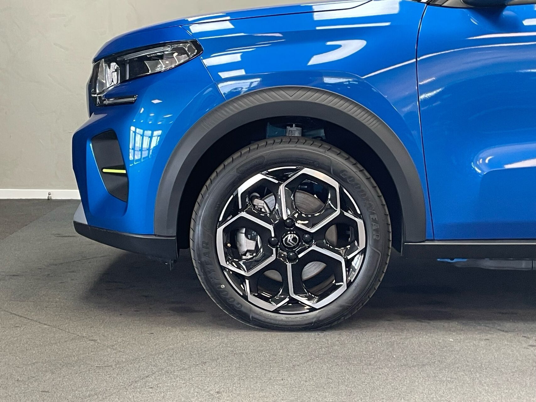 Blå Citroën ë-C3 fra 2025