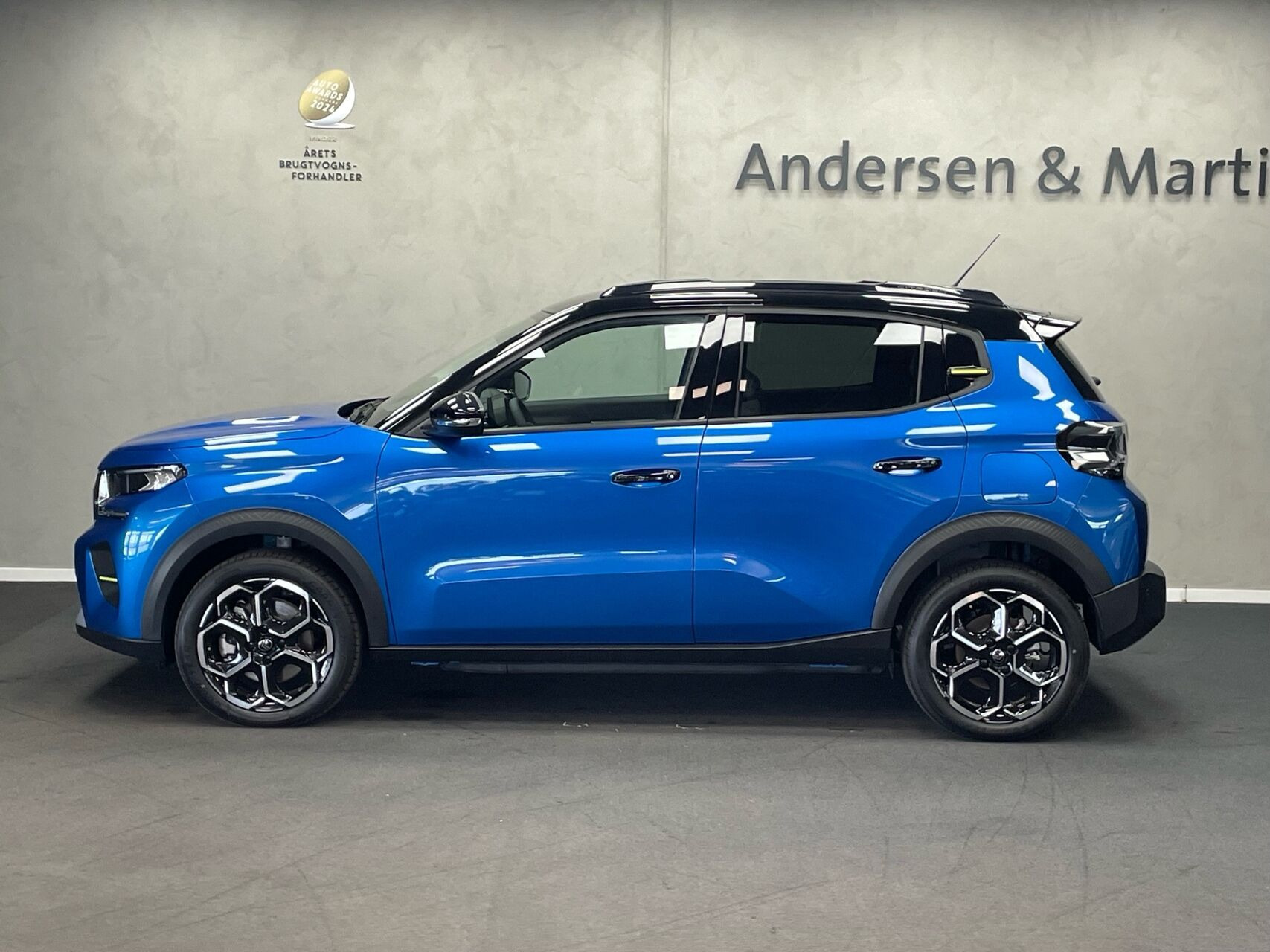Blå Citroën ë-C3 fra 2025