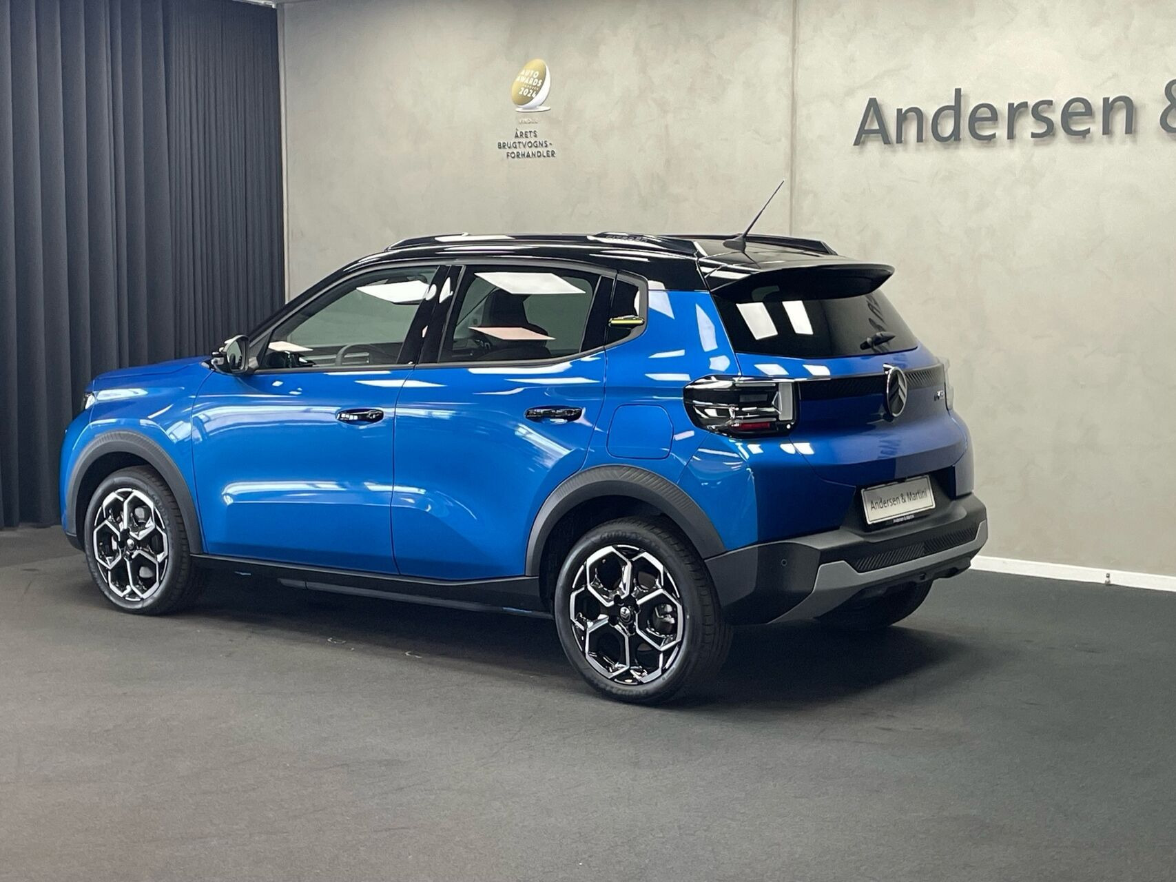 Blå Citroën ë-C3 fra 2025
