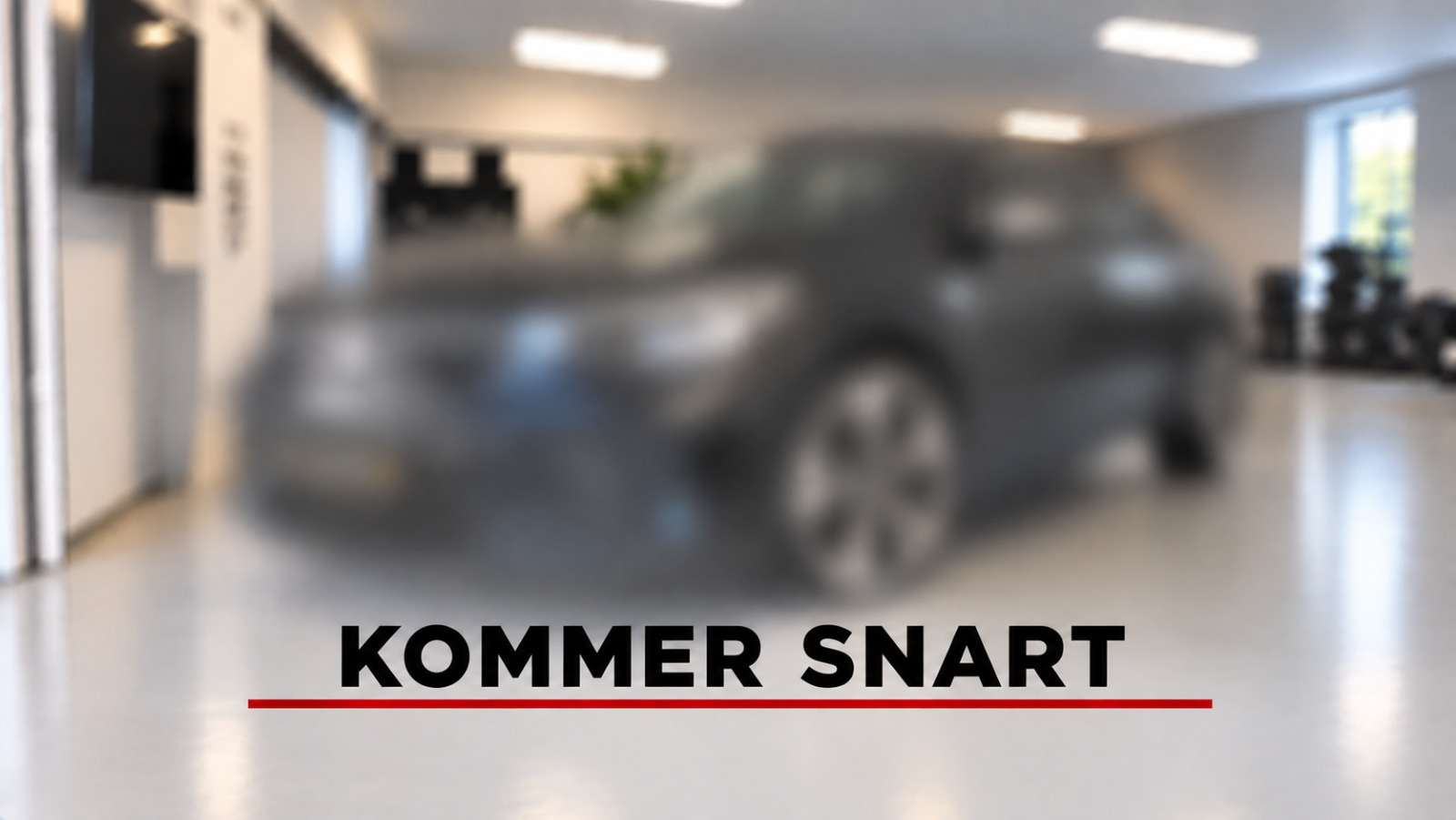 Grå Skoda Enyaq fra 2022