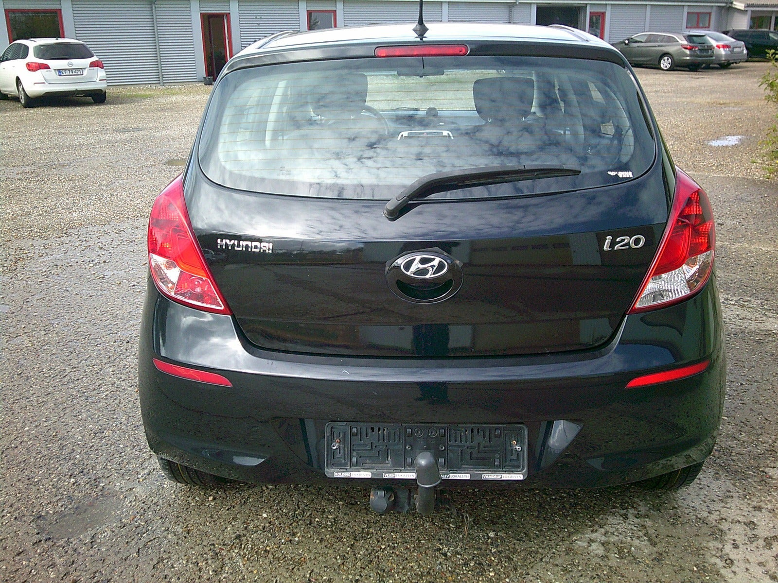 Gul Hyundai i20 fra 2014