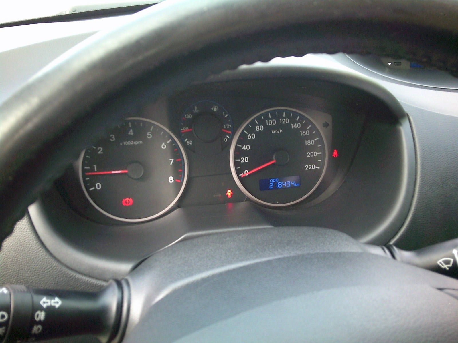 Gul Hyundai i20 fra 2014