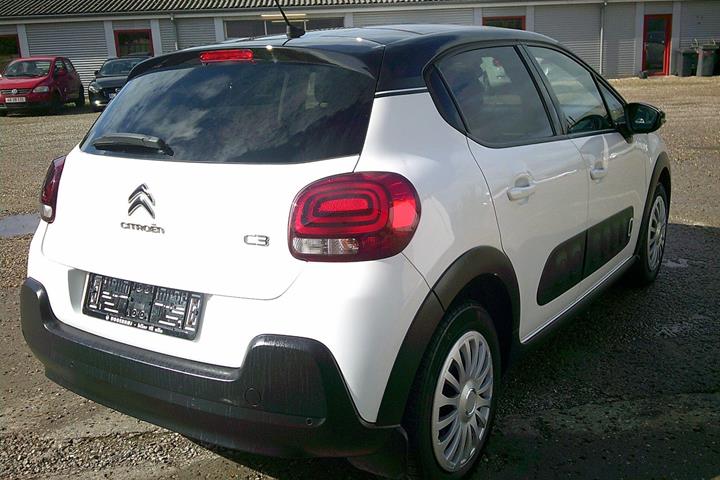 Gul Citroën C3 fra 2019