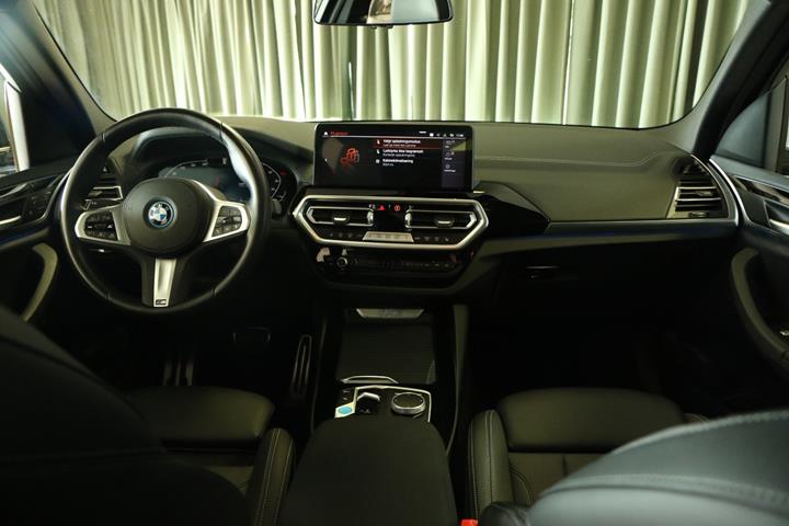 Grøn BMW iX3 fra 2024