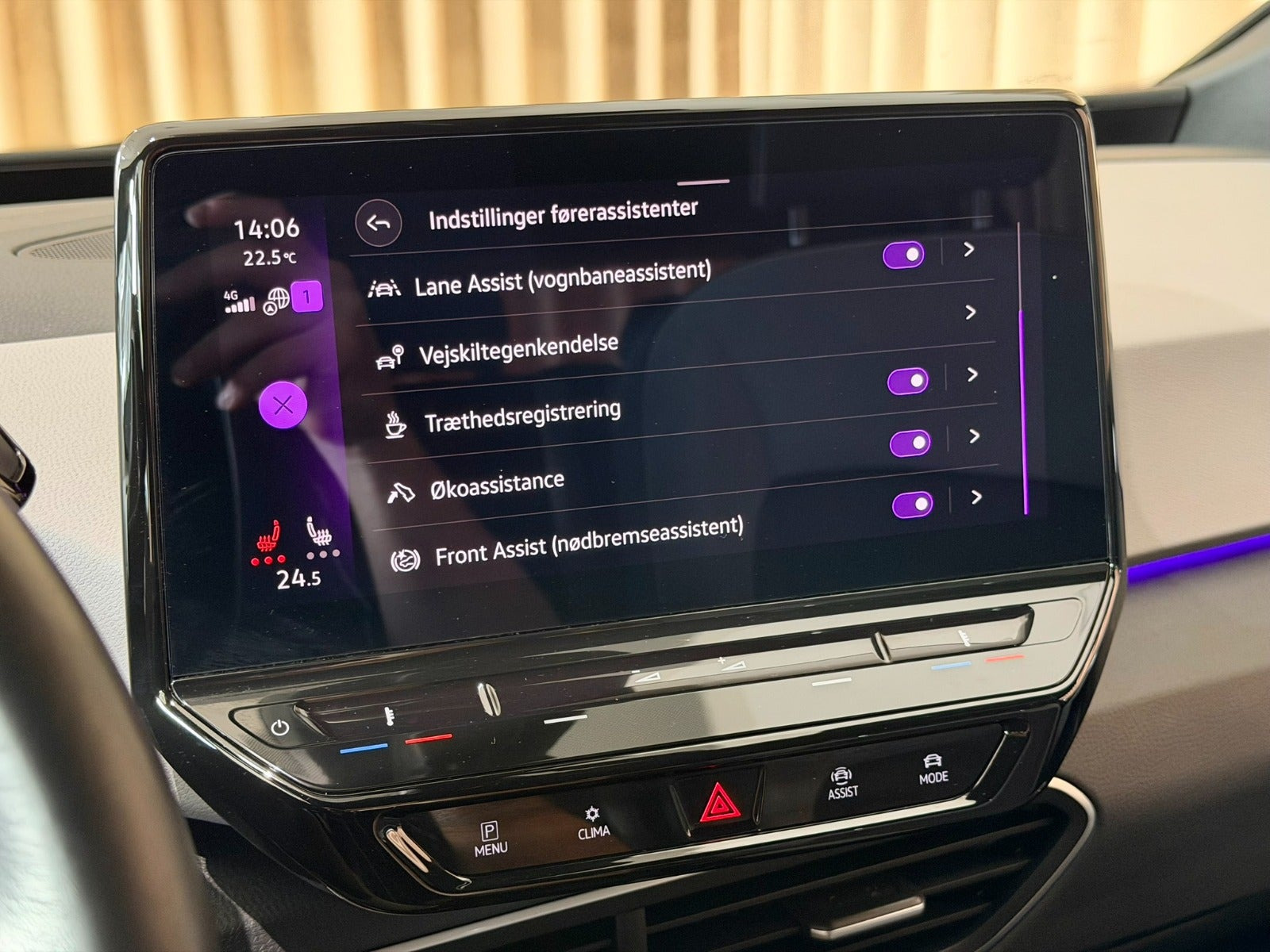 Hvid VW ID.3 fra 2022