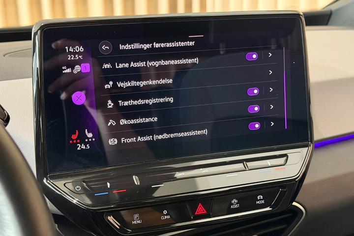 Hvid VW ID.3 fra 2022