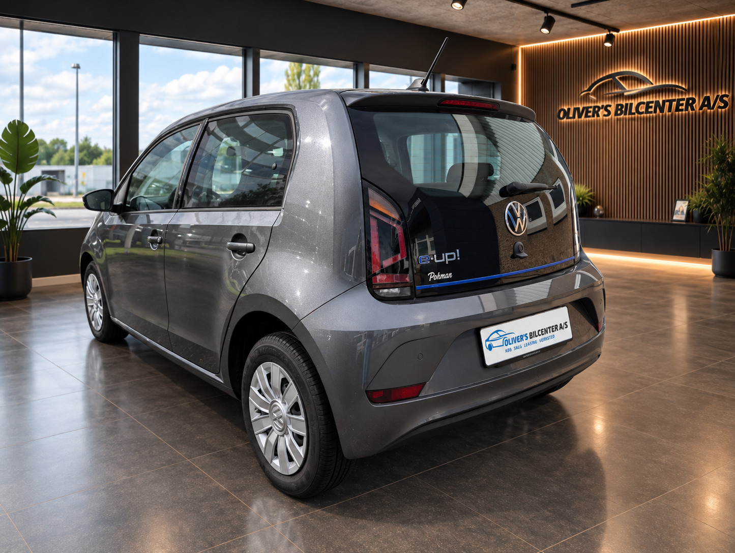 Grå VW E-UP! fra 2022