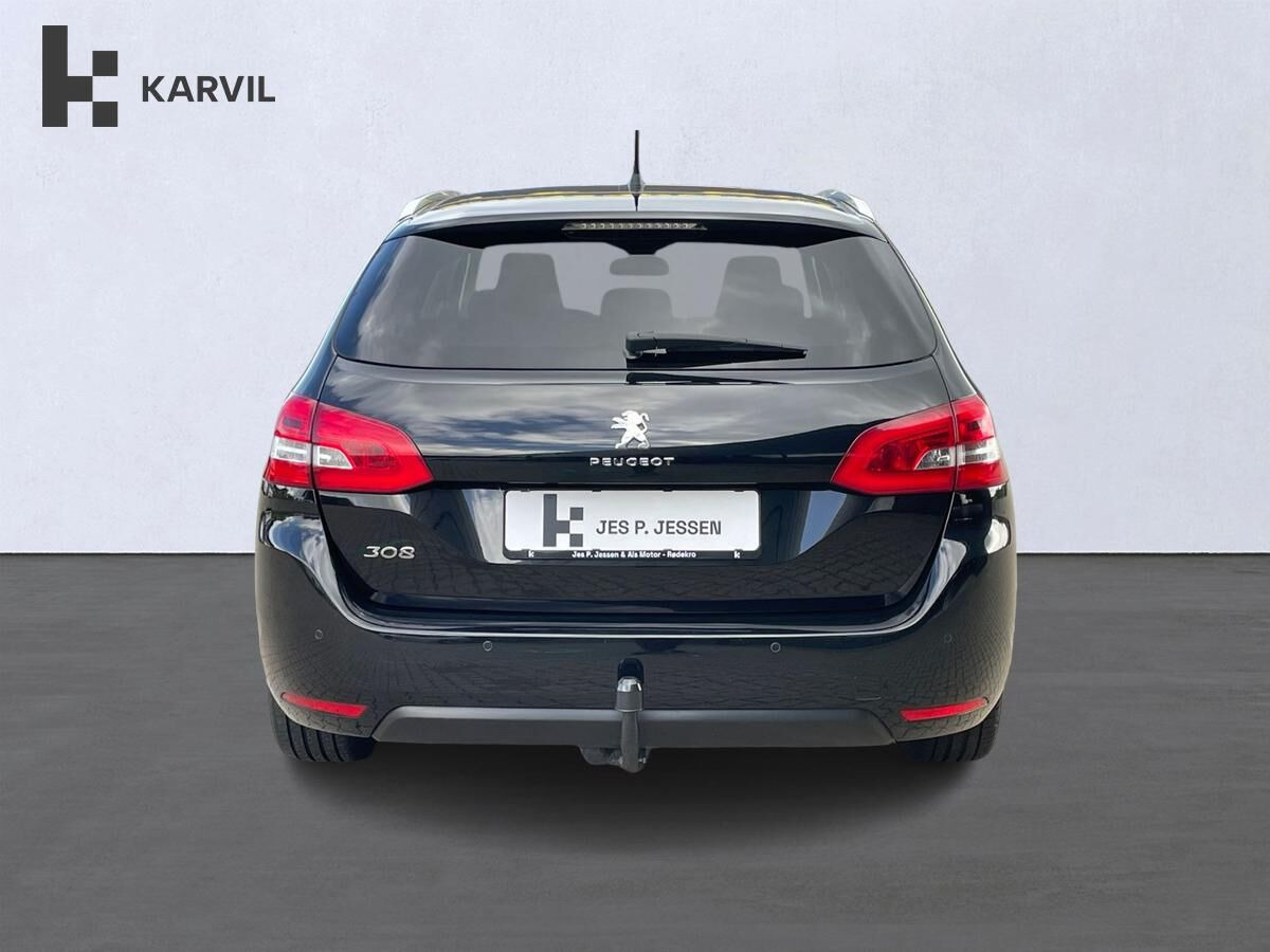Sort Peugeot 308 fra 2021